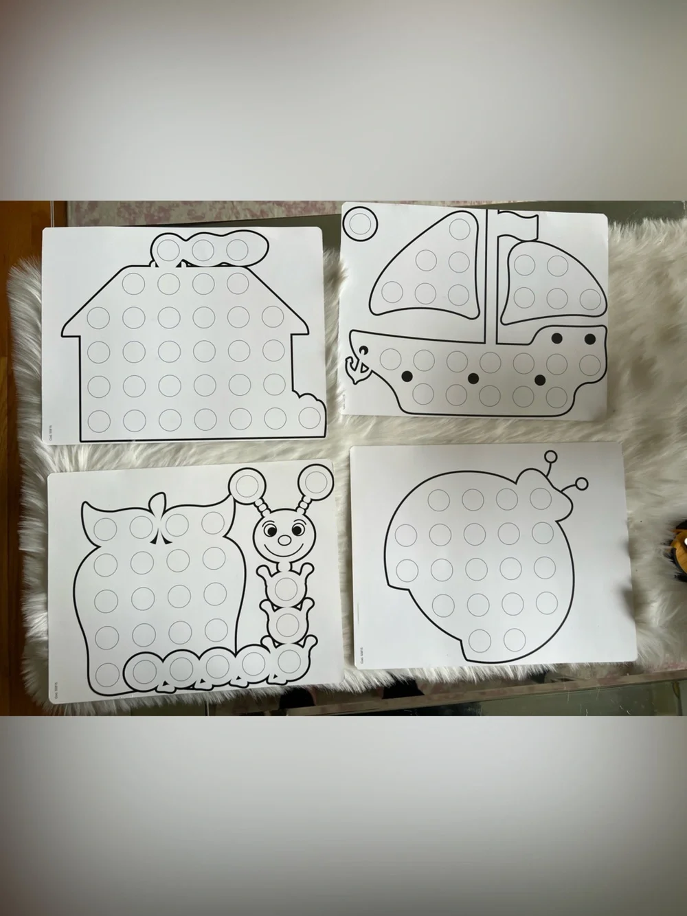 FantaColor Junior Kids button Toy - Quercetti